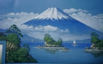 1位――「西伊豆」からの富士山（東京・杉並「和泉湯」　2010年　町田忍さん提供）