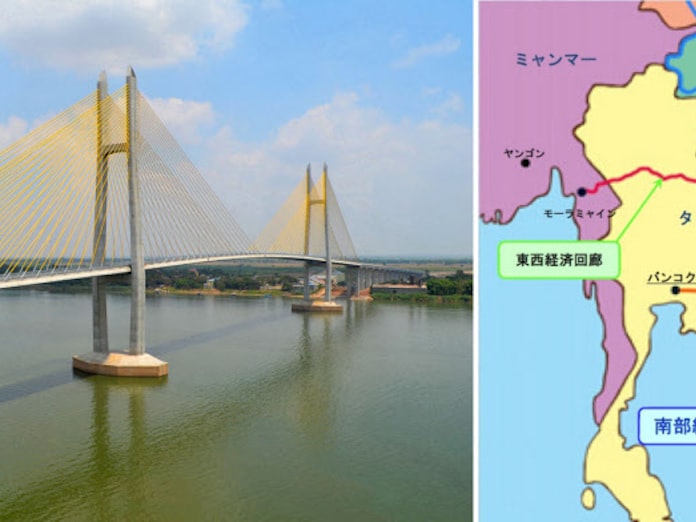 カンボジアで つばさ橋 完成 日本が120億円供与 日本経済新聞