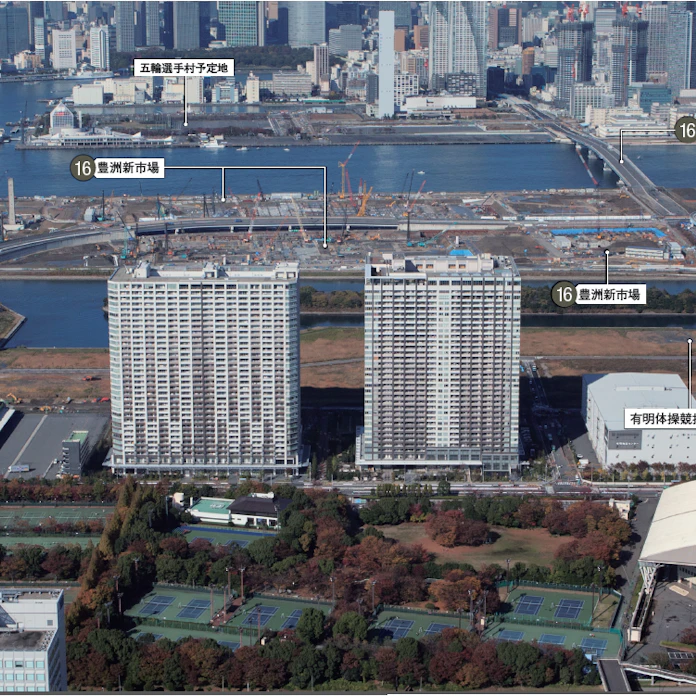 五輪後は 様子見 有明 競技施設密集も将来像定まらず 日本経済新聞