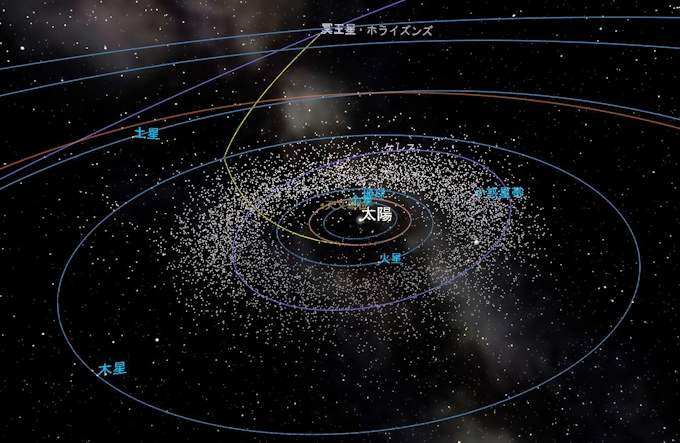 冥王星を間近で観察 自宅のパソコンで 宇宙旅行 日本経済新聞