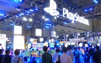 東京ゲームショウのSCEブースの様子