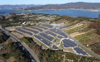 須山建設などが運営する「浜松・浜名湖太陽光発電所」（出所:浜松市）