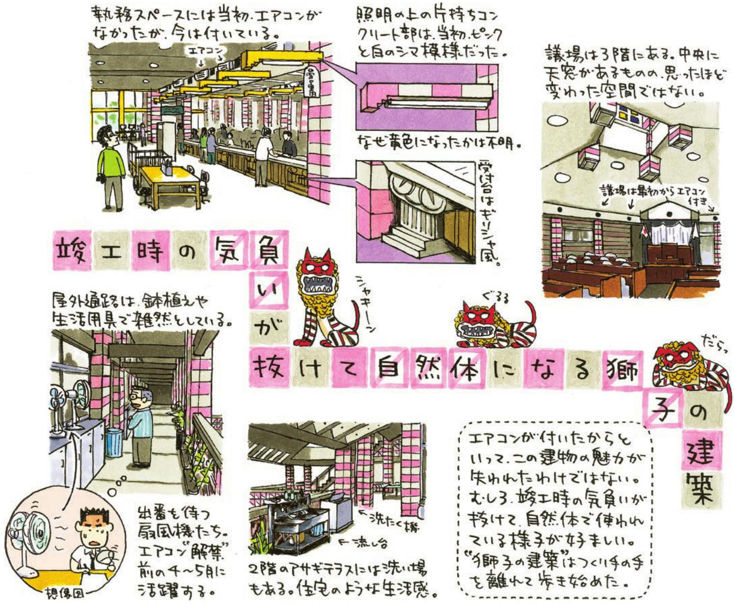 アサギテラスとシーサーが印象的な名建築 名護市庁舎 Nikkei Style アサギテラスとシーサーが印象的な名建築 名護市庁舎 Nikkei Style