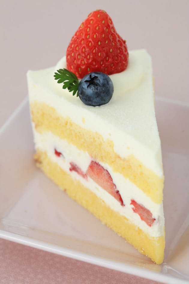 ショートケーキ 3つ星はイチゴ風味たっぷり Nikkei Style