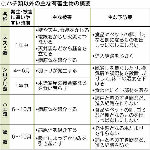 ハチやネズミ 我が家への侵入防げ くらし ハウス Nikkei Style