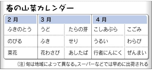 栄養豊富な春の山菜 苦みが胃腸の働き促進 Nikkei Style 栄養豊富な春の山菜 苦みが胃腸の働き促進 Nikkei Style