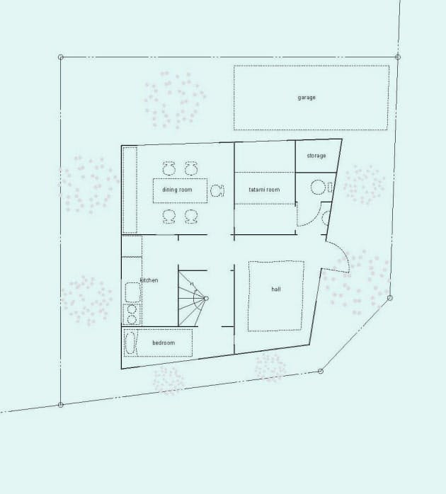 梅林の家 3次元のワンルームのようなつくり 写真で見る妹島和世 アート レビュー Nikkei Style