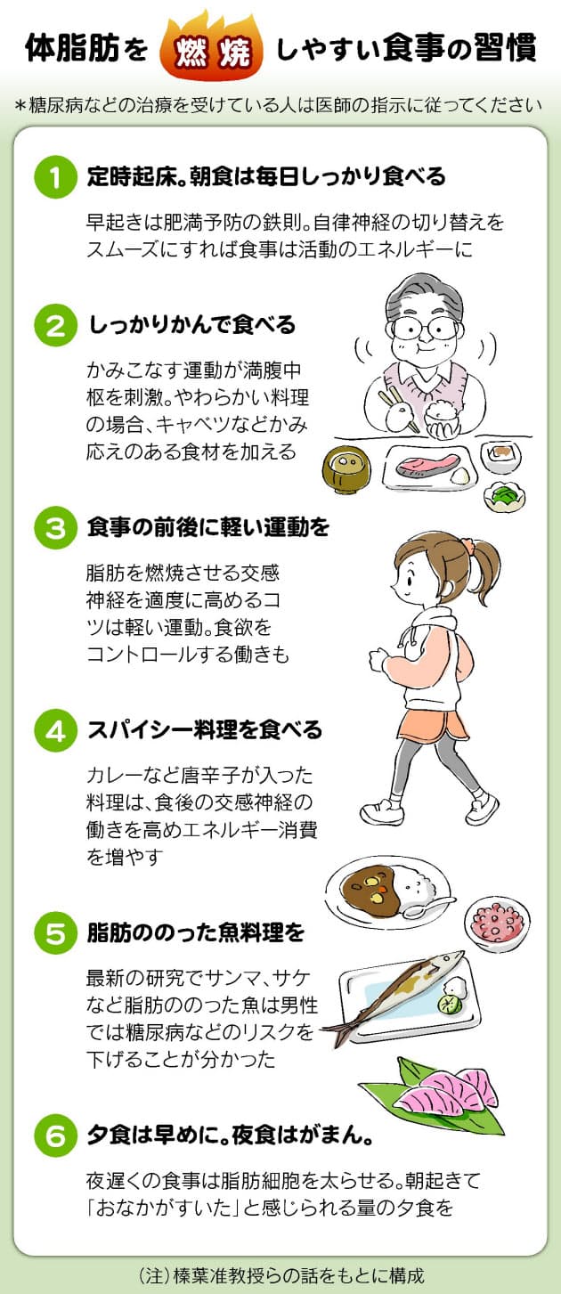 食欲の秋 脂肪燃やしやすい体にするには 日経bizgate 食欲の秋 脂肪燃やしやすい体にするには 日経bizgate