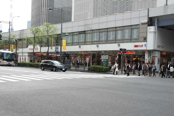 一等地なのに住所がない「銀座インズ」 一等地なのに住所がない「銀座インズ」