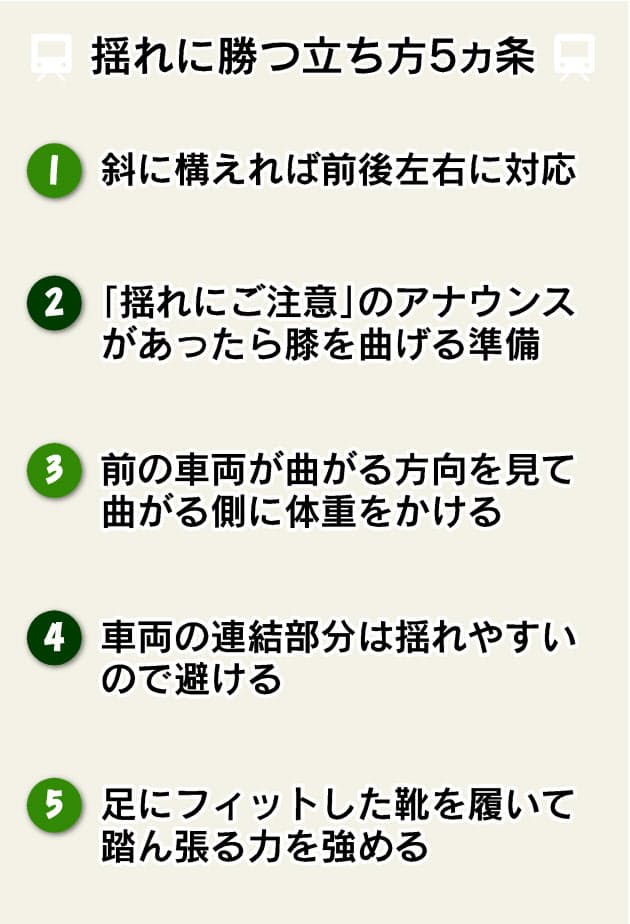 揺れる通勤電車 ふらつかずに立つ5つの秘訣 Nikkei Style 揺れる通勤電車 ふらつかずに立つ5つの秘訣 Nikkei Style
