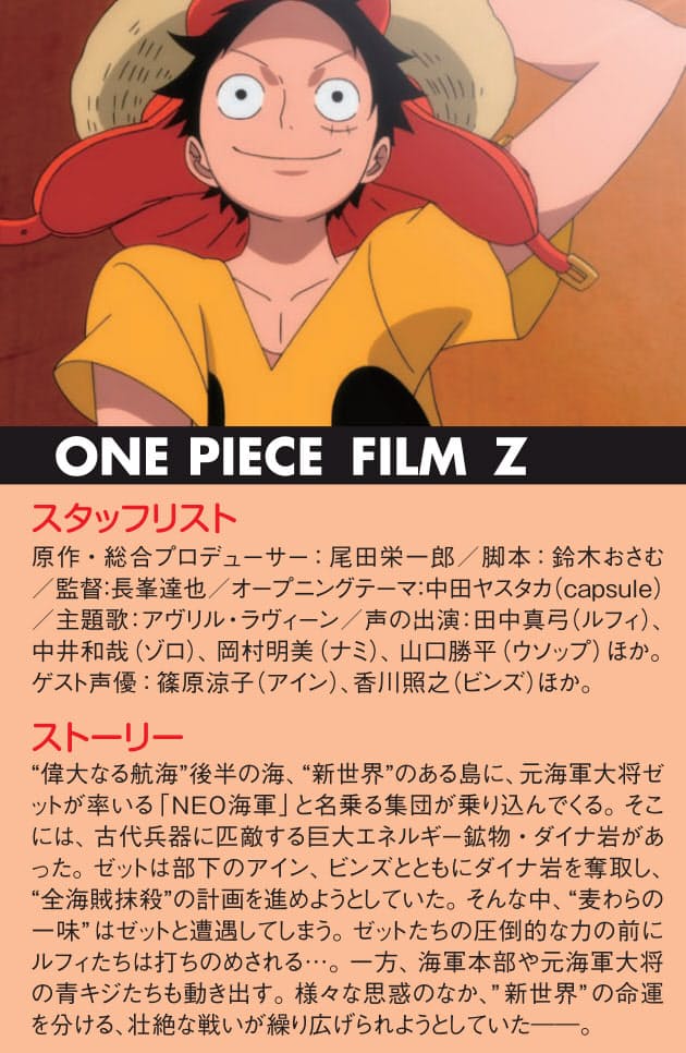 新作公開 One Piece の魅力に迫る 前作の興収48億円を超えられ エンタメ Nikkei Style