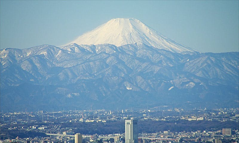 高層ビルからのパノラマ 東京ならでは 東京23区から見える富士山 ベスト10は Nikkei Style