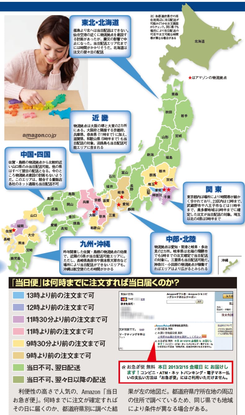 当日配送エリア広い九州 送料無料 の落とし穴 二大ネット通販 得する勘所 Nikkei Style 当日配送エリア広い九州 送料無料 の落とし穴 二大ネット通販 得する勘所 Nikkei Style