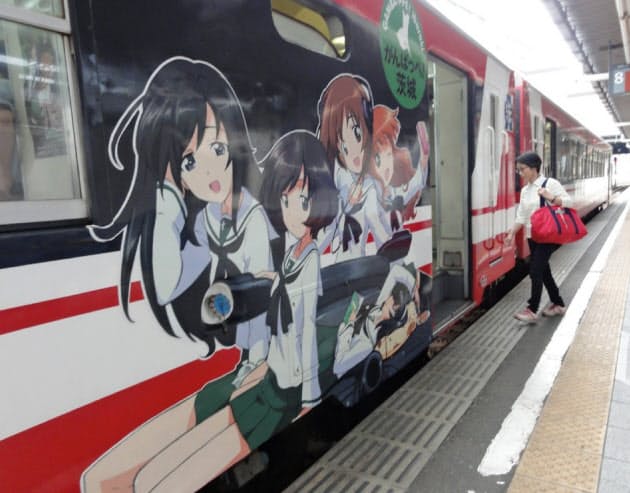 萌え鉄 列車 全国で発車 車体に美少女イラスト 旅行 レジャー Nikkei Style