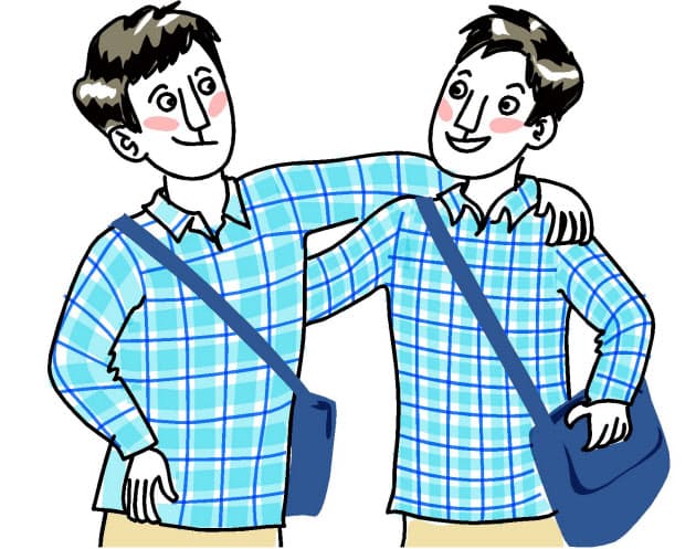 たまたま同じ服装に 友情深める かぶり男子 日経bizgate たまたま同じ服装に 友情深める かぶり男子 日経bizgate
