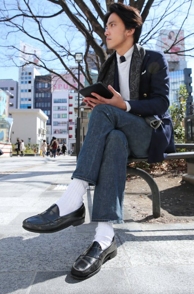 あえて白靴下 ちょいダサ 着こなす男たち Nikkei Style