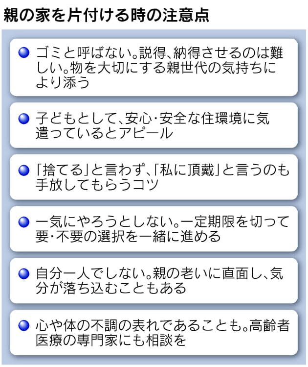 一緒に人生を回顧 部屋が散乱 物が捨てられない老親 子はどう対処 Nikkei Style 一緒に人生を回顧 部屋が散乱 物が捨てられない老親 子はどう対処 Nikkei Style