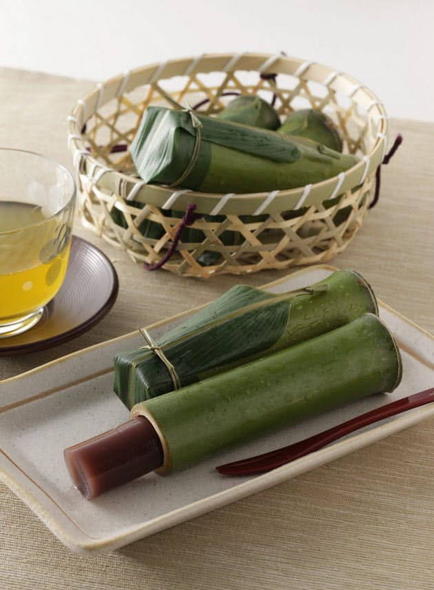 竹の香り 喉越しつるり 暑さ忘れる筒入り水ようかん Nikkei Style