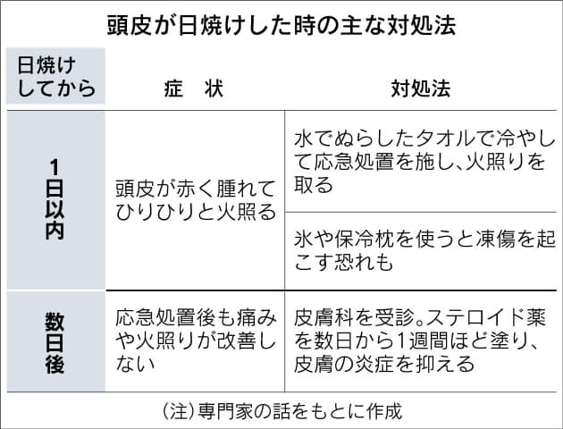 つい忘れがち 頭皮の日焼け防止 髪薄いと炎症も Nikkei Style