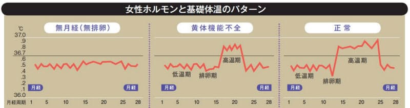 毎月のホルモンの 波 基礎体温で確認しよう Nikkei Style