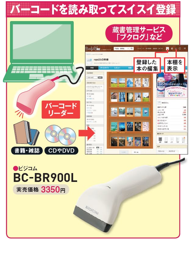 増えすぎた蔵書 バーコードリーダーでらくらく管理 Nikkei Style 増えすぎた蔵書 バーコードリーダーでらくらく管理 Nikkei Style