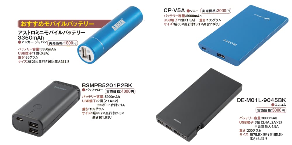 手軽さかタフな充電能力か モバイルバッテリー選び Nikkei Style 手軽さかタフな充電能力か モバイルバッテリー選び Nikkei Style