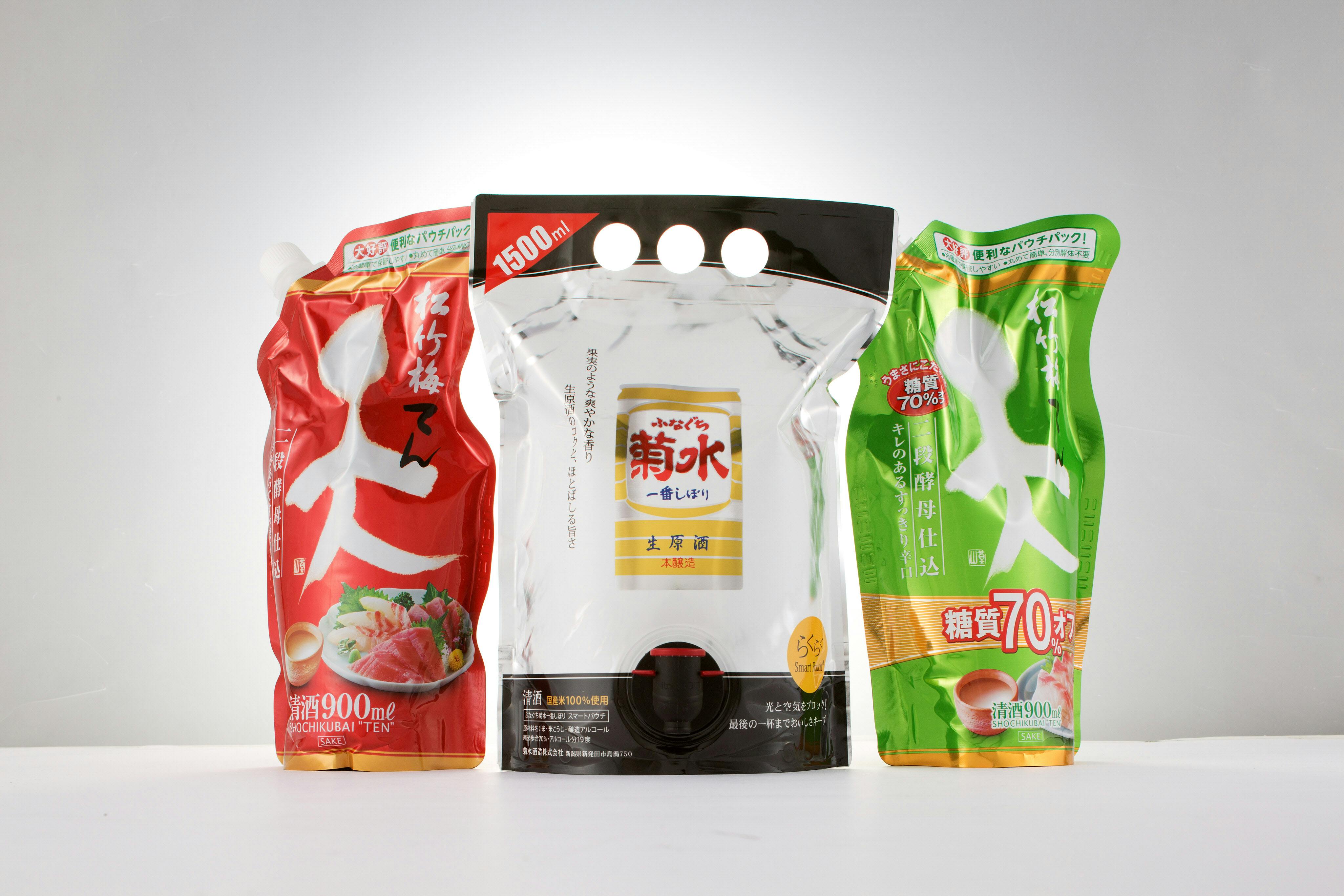 日本酒をもっとカジュアルに 進化するパウチパック酒 Mono Trendy 日本酒をもっとカジュアルに 進化するパウチパック酒 Mono Trendy