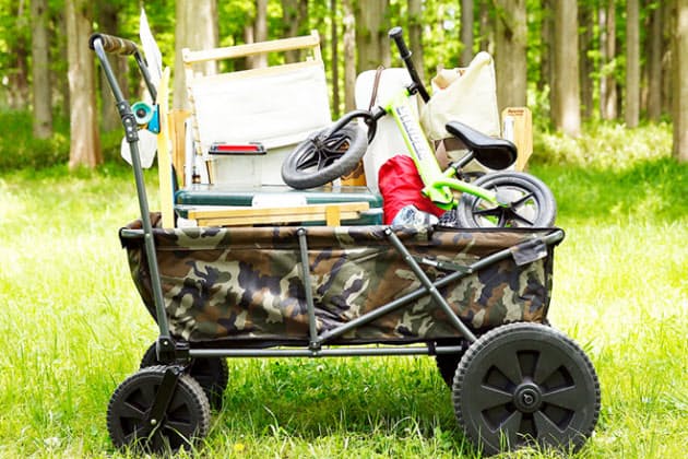荷物運びも楽々 アウトドアにはキャリーワゴン Mono Trendy Nikkei Style