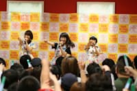 ファンと一体となって盛り上がるNegicco(ねぎっこ)のアルバム発売記念イベント。 ファンと一体となって盛り上がるNegicco(ねぎっこ)のアルバム発売記念イベント。