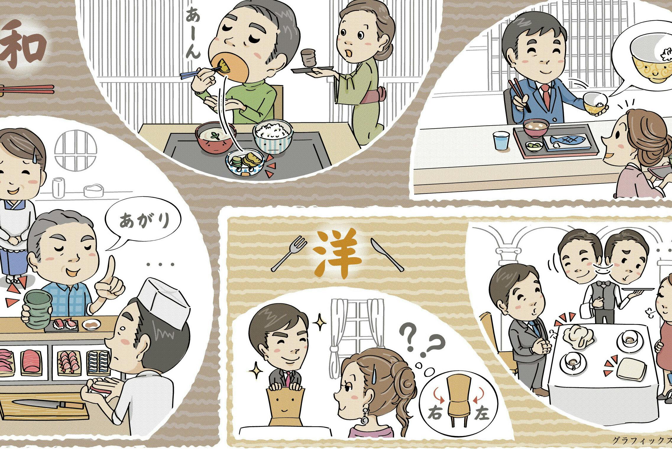 ハレの外食 覚えておきたい食事マナー Nikkei Style ハレの外食 覚えておきたい食事マナー Nikkei Style