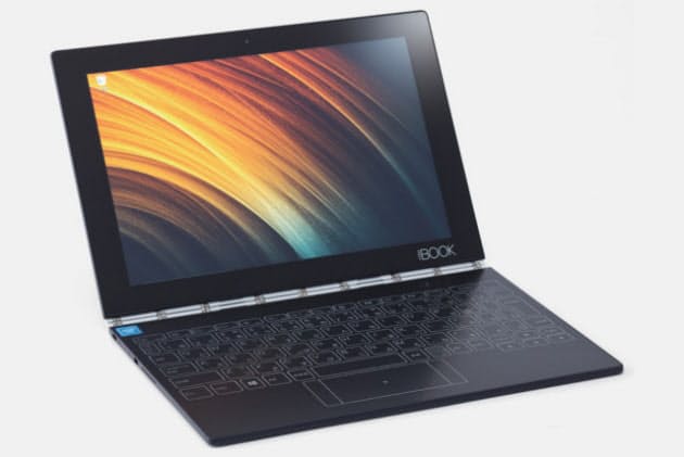 物理キーなし 驚きの軽さと薄さ Yoga Book Nikkei Style