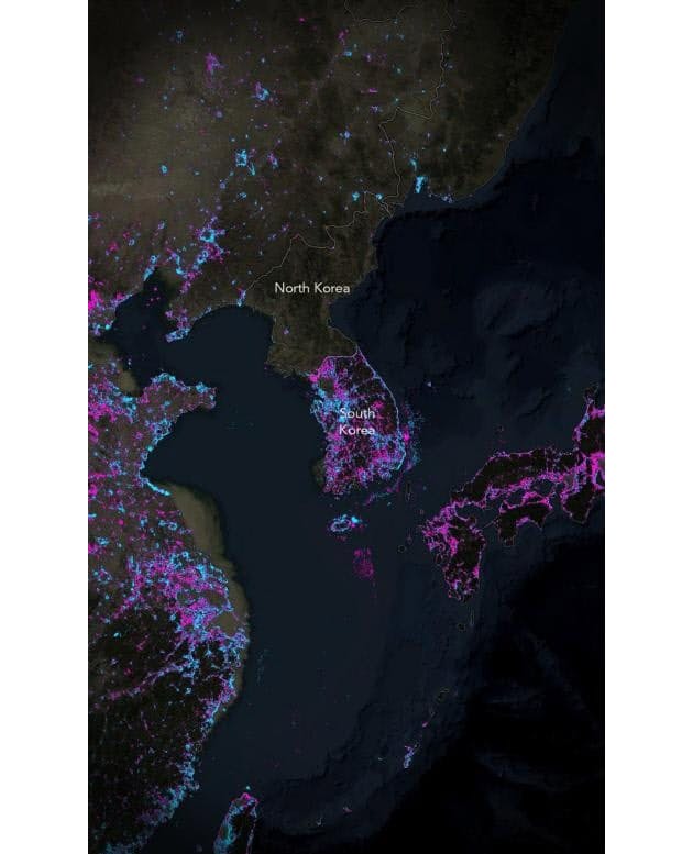 宇宙から見た夜の地球 シリア インド 北朝鮮は Nikkei Style 宇宙から見た夜の地球 シリア インド 北朝鮮は Nikkei Style