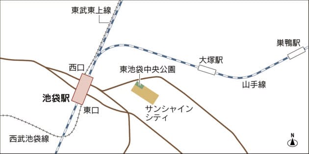 山手線も池袋を通らない予定だった 池袋駅最大の謎 なぜ 東が西武で西 東武 な Nikkei Style 山手線も池袋を通らない予定だった 池袋駅最大の謎 なぜ 東が西武で西 東武 な Nikkei Style