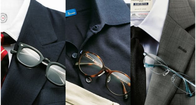 メガネ選びで 好印象 まず三大定番デザインを知る Men S Fashion Nikkei Style