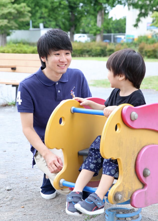 子どもが一番かわいいい時期に離れず 丸井グループの横山航介さん 育休 2人目 Nikkei Style