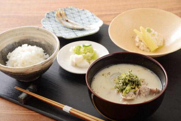 メニューは朝食のみ 土鍋ご飯がうまい 京都の専門店 グルメクラブ Nikkei Style