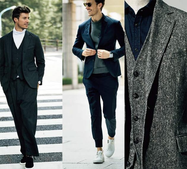仕事服を着崩せ 印象和らぐ 遊びスーツ のススメ Nikkei Style 仕事服を着崩せ 印象和らぐ 遊びスーツ のススメ Nikkei Style