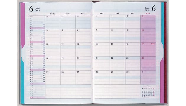 マルチ機能の手帳がスタンダード スマホと同期も登場 Mono Trendy Nikkei Style