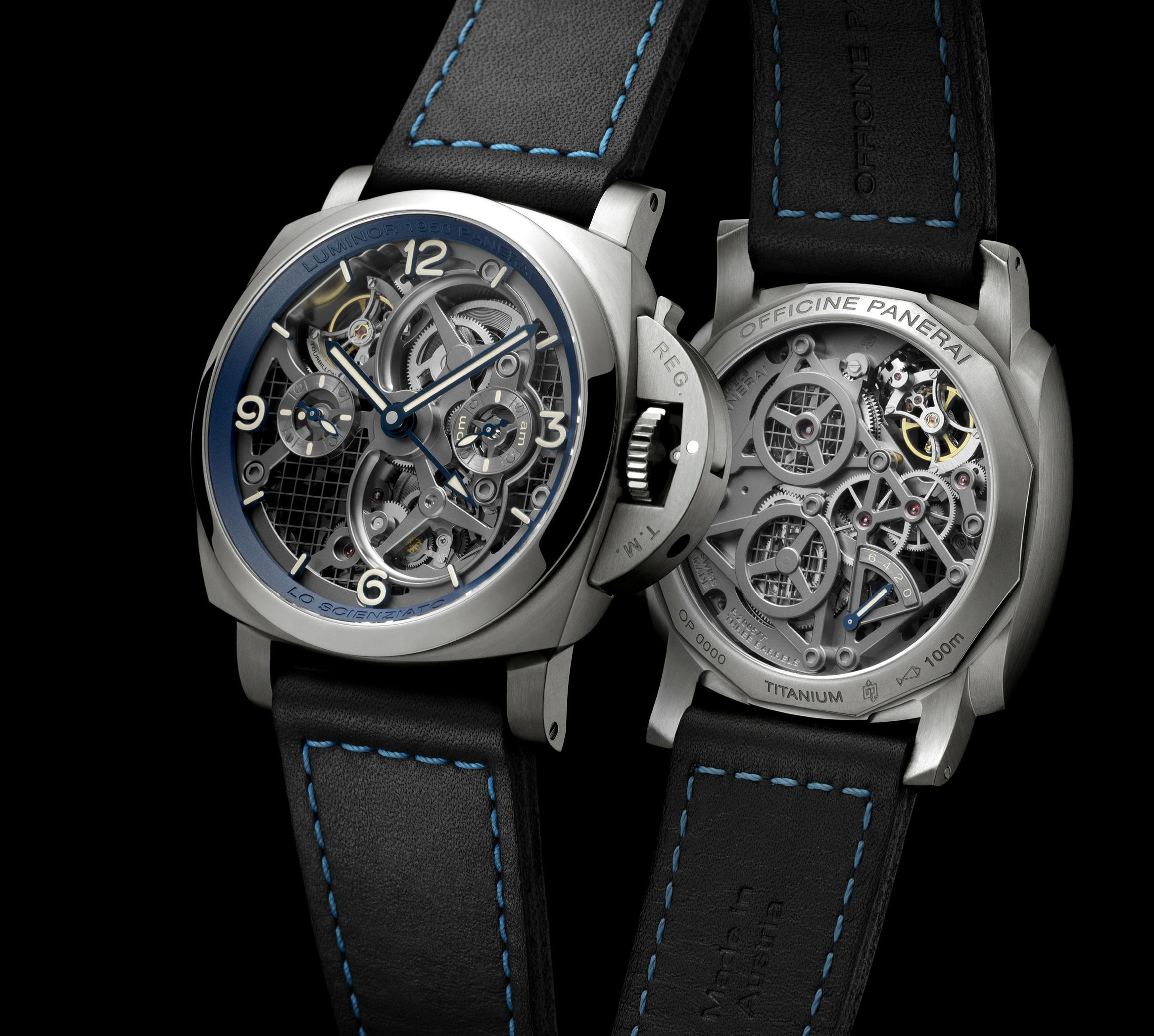 パネライ スケルトン仕様の機械式時計を35 軽量化 Men S Fashion Nikkei Style
