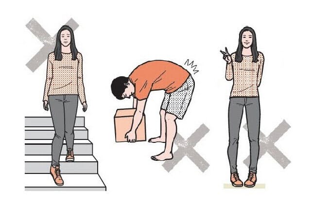 階段の上り下りや座り動作 こんな姿勢は体に悪い Nikkei Style 階段の上り下りや座り動作 こんな姿勢は体に悪い Nikkei Style