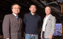 (右から)中藪竜也、為末大、関口和一の3氏