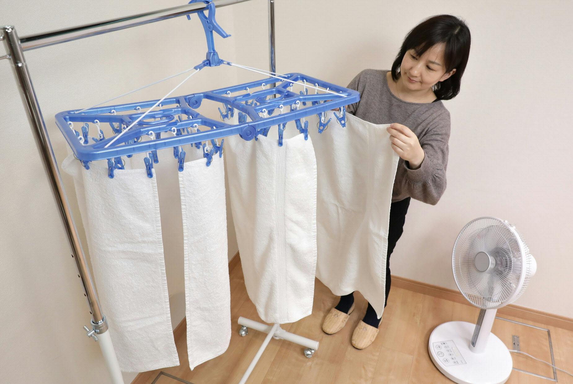 部屋干しバスタオル におい撃退術 Nikkei Style 部屋干しバスタオル におい撃退術 Nikkei Style