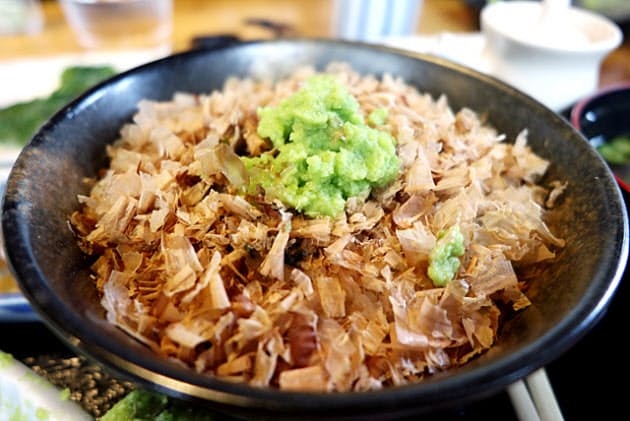 西伊豆わさび丼 おかかご飯におろしたてをたっぷりと グルメクラブ Nikkei Style