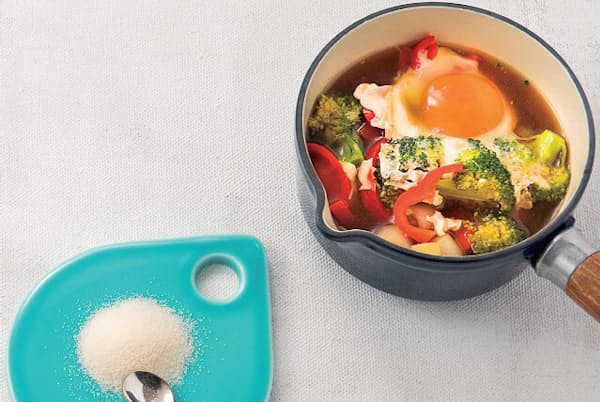 ゼラチン美肌スープ 野菜合わせコラーゲン吸収アップ Woman Smart Nikkei Style