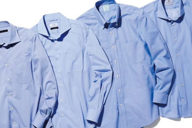 夏のカジュアル通勤 落ち着きを生む 冷青 シャツ Nikkei Style 夏のカジュアル通勤 落ち着きを生む 冷青 シャツ Nikkei Style