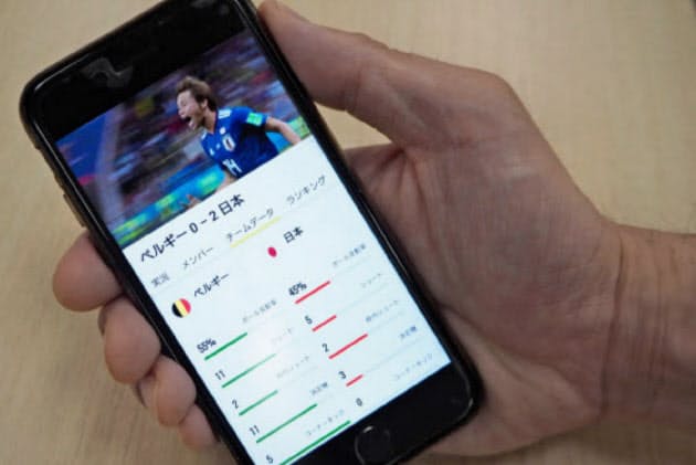 スポーツ観戦 スマホ派が台頭 W杯の生配信にはまる Nikkei Style