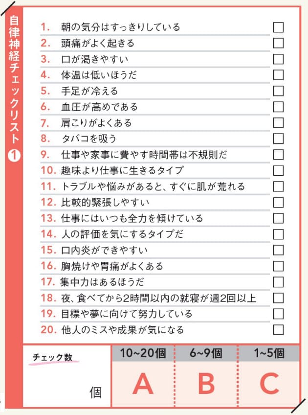 神経 チェック 自律 失調 症