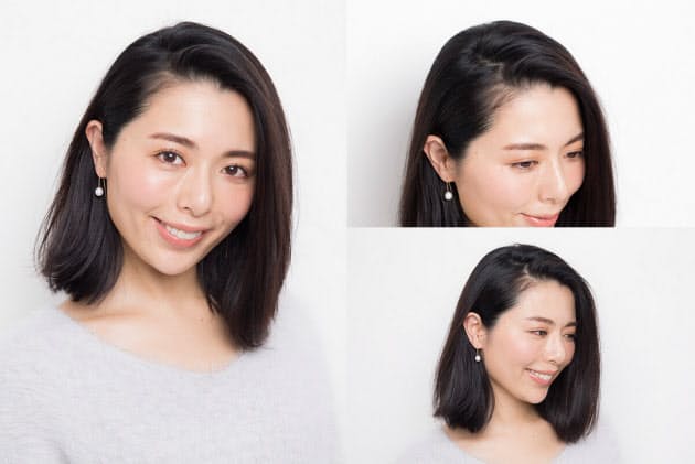 分け目の白髪やアホ毛隠す かきあげ前髪ヘア 作り方 Nikkei Style