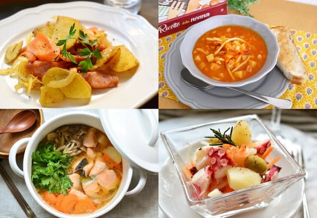 定番野菜 じゃがいも にんじん 玉ねぎの簡単レシピ Nikkei Style 定番野菜 じゃがいも にんじん 玉ねぎの簡単レシピ Nikkei Style