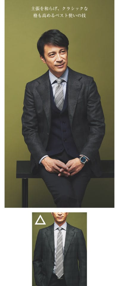 いつもと違うシャツ タイで攻める Vゾーンの変化術 Men S Fashion Nikkei Style